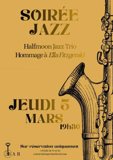 Soirée Jazz - Ella Fitzgerald - Jeudi 05 Mars