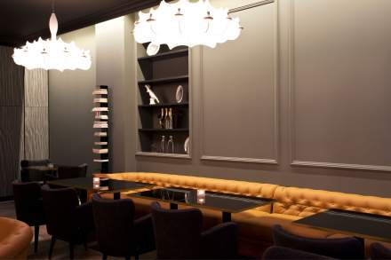 Salon bar à champagne