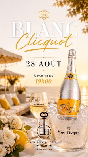 Blanc Cliquot Vendredi 28 août