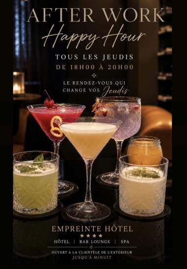 Tous les jeudi Happy Hour