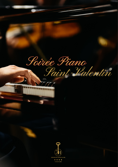 Soitée Piano Saint Valentin les 12 et 13 février